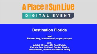 Session 3: Destination Florida