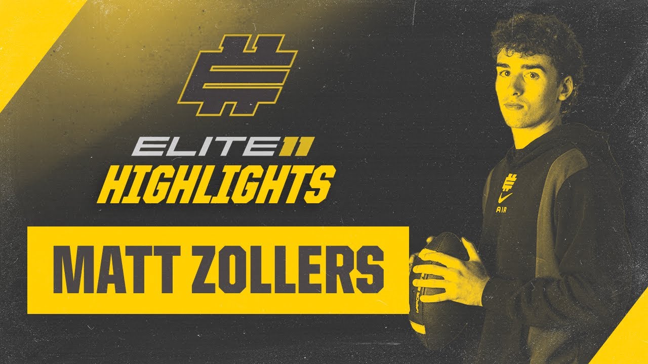 Elite 11 2024 FULL Highlights | Mizzou Commit Matt Zollers - YouTube