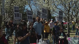 Third Albuquerque protest held to oppose U.S. military action in Iran