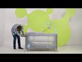 Kinderkraft JOY travel cot WITH ACCESSORIES How To Video   Tutorial