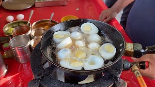 EGG CHILLY DRY || SPICY \u0026 TASTY || INDIAN STREET FOOD || @ RS. 80/-