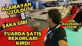 FUARDA YOK SATAN MİNİMOTORYAT ŞAŞIRTTI yelkenli_tekne  #automobile #yelken #fishing #sailingchannel