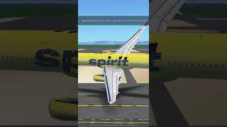 Spit airlines plane drift