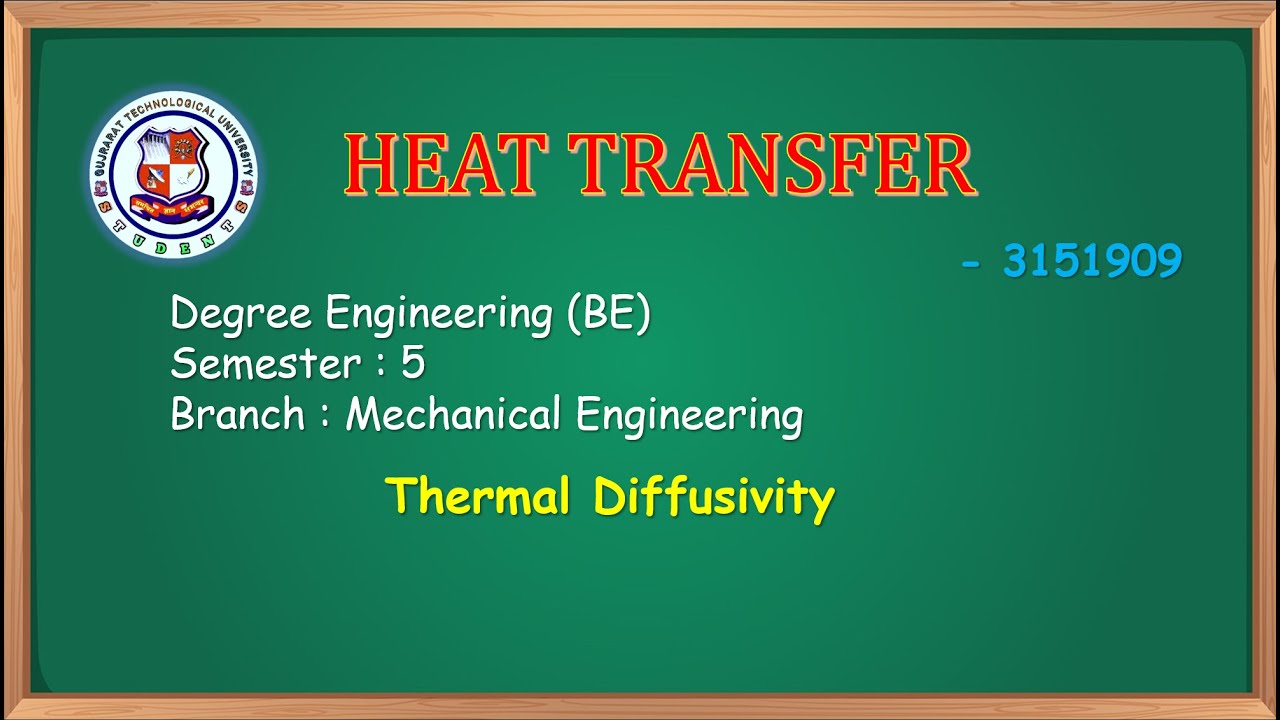 WHAT IS THERMAL DIFFUSIVITY | Explain Thermal Diffusivity In Detailed ...