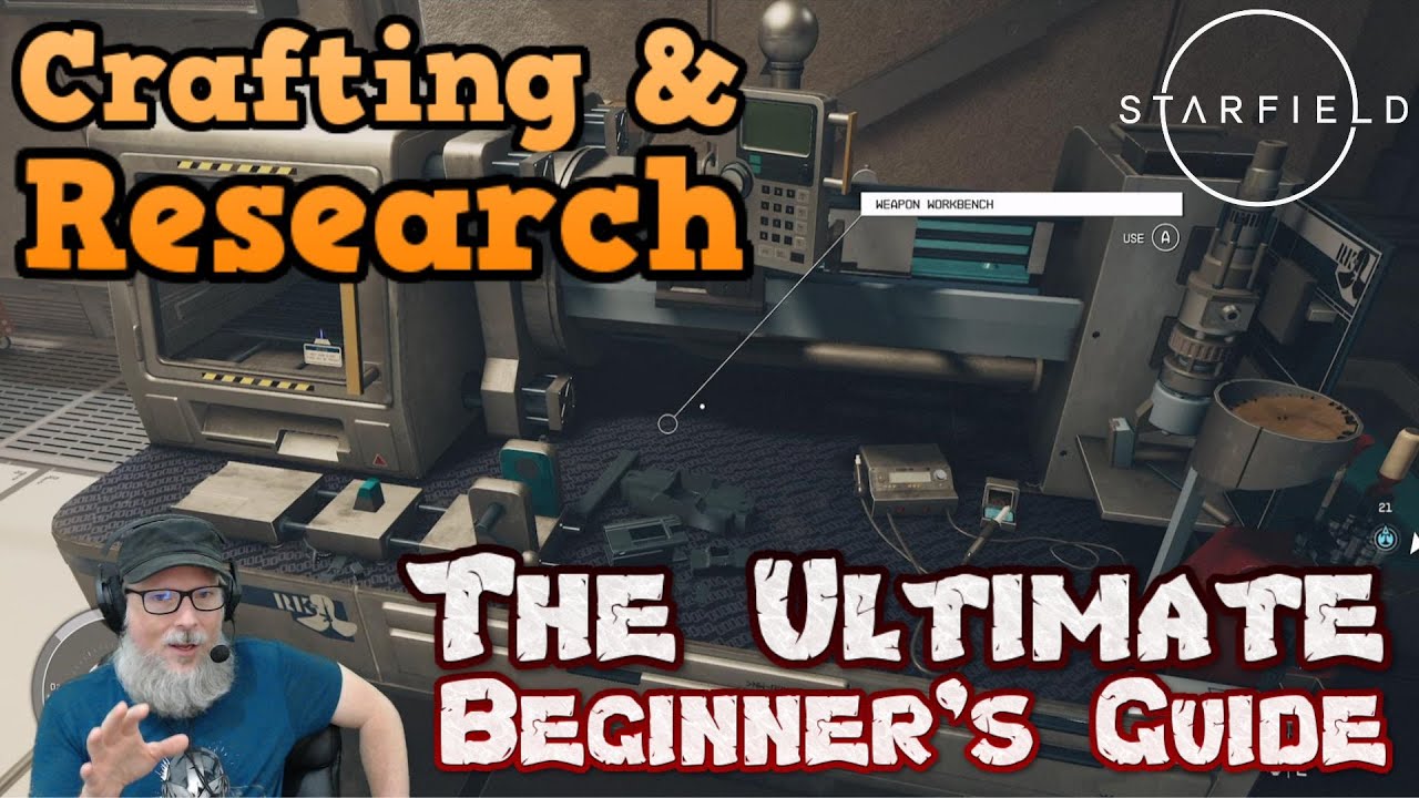 The Ultimate Beginner's Guide To Crafting & Research In Starfield - YouTube