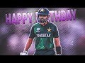 babar azam birthday status • babar azam birthday edit • devilisheditz