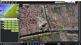 Simulasi rute Racing Plane menggunakan Missionplanner(Ardupilot)