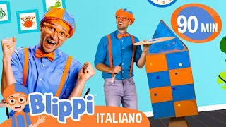 Blippi fa un razzo! | Blippi | Moonbug Kids - Cartoni Animati