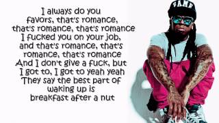 Lil Wayne  Romance Lyrics On Screen) [I Am Not A Human Being 2]