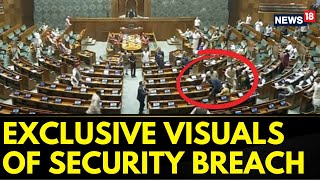 Lok Sabha Security Breach | News18 Accesses Visuals Of Massive Security Breach In Parliament