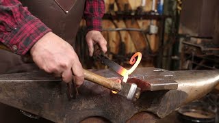 Rams Horn Hook - Blacksmithing for beginners