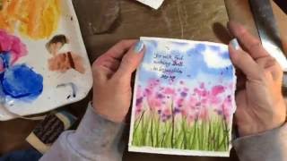 Make Your Own Beginner Watercolor Card