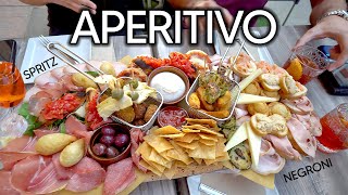 We Ordered the BIGGEST One | What is an Italian Aperitivo? | Sardinia, Italy