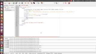 google maps integration with angular.js