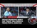 Prabowo Jawab Pertanyaan Anies Soal Pelanggaran Etika di MK | Kabar Utama Pagi tvOne