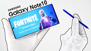 Samsung Galaxy Note10 Smartphones Unboxing - Fortnite Battle Royale, Minecraft,