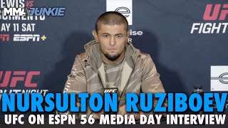 Nursulton Ruziboev on Fight in Enemy Territory: Inside Octagon It's Just Me and Him | UFC St. Louis