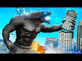 Becoming a HUMAN GODZILLA In GTA 5