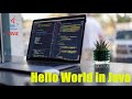 Saying Hello World in Java with Eclipse IDE