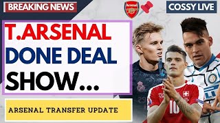DONE DEAL. 4-YEAR CONTRACT SIGNED FOR XHAKA.  COSSY &GLEN.@everythingarsenaltv