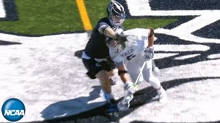 Watch all 31 TD Ierlan face-off wins in record NCAA performance