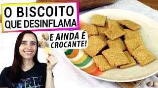 BISCOITO DE  GRÃO DE BICO VEGANO! COMBATA A INFLAMAÇÃO DE FORMA SABOROSA E FÁCIL!