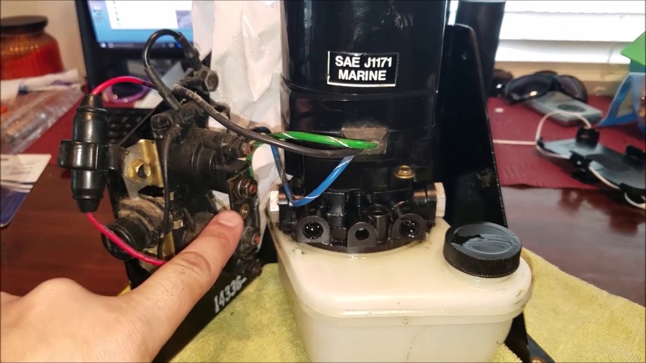 Mercruiser Trim Pump Wiring Diagram