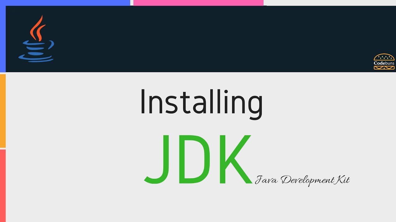 Installing Jdk Java Development Kit Youtube