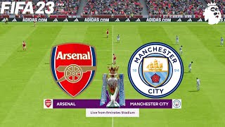 FIFA 23 | Arsenal vs Manchester City - Match English Premier League - PS5 Gameplay