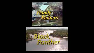 Comparison Video - Black Panther/Family Matters Intro Mash-Up