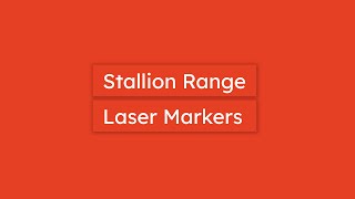 Stallion Range Laser Markers!