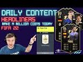 MAKE A MILLION COINS TODAY | 78+ Trading Tutorial | DAILY FIFA 22 Content