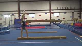 HOW TO LEARN TO DO A HANDSTAND ON BALANCE BEAM TUTORIAL - HANDSTAND TUTORIAL - Gymnastics Tutorials