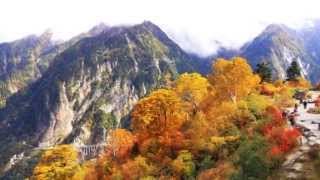 Visit Japan | the Kurobe Dam or Kuroyon Dam | the River in Toyama Prefecture on the island of Honshu