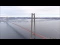 högakustenbron drone video