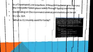 Chapter 3: Software- User Interfaces