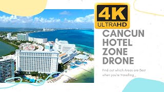 Cancun Hotel Zone Drone 4K - The ULTIMATE Drone Tour