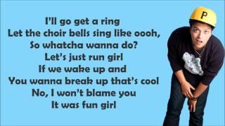 Bruno Mars - Marry You Lyrics Video