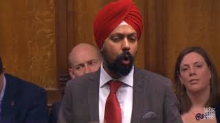 Tan Dhesi at Prime Ministers Questions - 24th January 2018