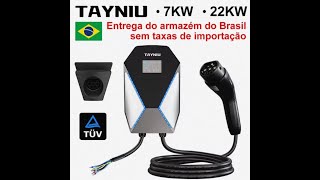 Carregador Wallbox TAYNIU Speedy Pro 7kW, 11kW e 22kW