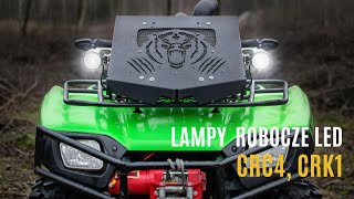 Kompaktowe lampy robocze LED z serii CRK1 i CRC4