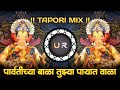 Parvatichya Bala Ganapati Dj Song 2024 | Tapori Adi Mix | Ganapati Bappa Dj Song 2024