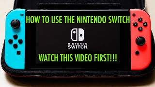 How To Use The Nintendo Switch - The Nintendo Switch Beginners Guide #nintendoswitch #gaming