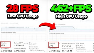 How To Fix Low GPU Usage While Gaming & Boost FPS - 2025 (Fix GPU Utilization)