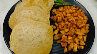 Aloo Puri Recipe | मसाला आलू और पूरी - टेस्टी नाश्ता और टिफ़िन रेसिपी | Aloo With Poori