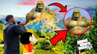 GTA V: Shinchan Doraemon Franklin ESCAPE from Granny Hulk Father! GTA 5 in Telugu