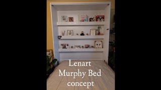 Space saving bed. DIY Murphy Bed Lenart Concept #07052022