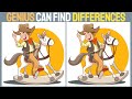 【Spot the Difference】⚡️Genius can find differences!! | Find 3 Differences between two pictures