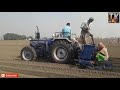 farmtrac 6050 4x4 on potato planter