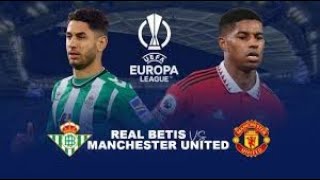 REAL BETIS vs MANCHESTER UTD|PlayStation 5|UEFA Champion League_MatchDay Live|FIFA 23|15 March. 2023